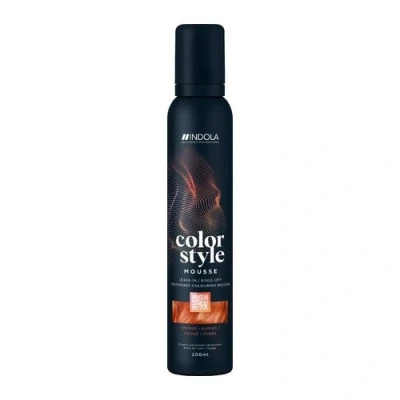 Imagen de Indola Color Style Mousse 200 ml Copper