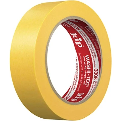 Imagen de Kip 3308 WASHI TEC® Gold Crepe 30 mm x 50 m
