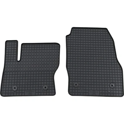 Imagen de PETEX Alfombrillas de Goma para Furgoneta Transit Connect a Partir 08/2016, 2 Piezas, Color Negro