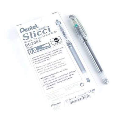 Imagen de PENTEL CF12ROLLER SLICCI METALLIC 0.8 ARGE