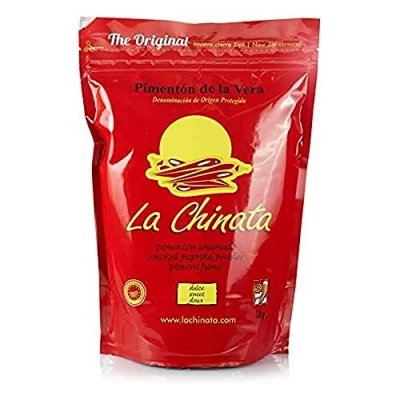 Imagen de Pimentón de La Vera Ahumado Chinata Dulce bolsa 1 kg.