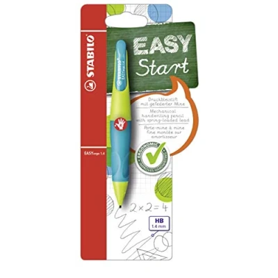 Imagen de Portaminas ergonómico STABILO EASYergo 1.4 Color de cuerpo azul/verde Modelo para diestros