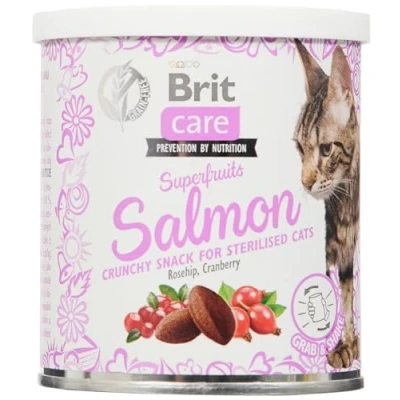 Imagen de Snacks para Perros VAFO PRAHA s.r.o. Brete Care Cat Snack 100G Salmon / 6