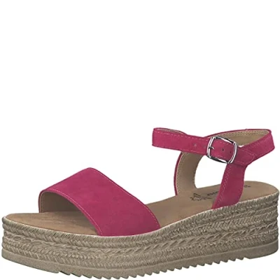 Imagen de s.Oliver Sandalias con plataforma, Mujer, Talla: 39, Fuchsia Zapatos
