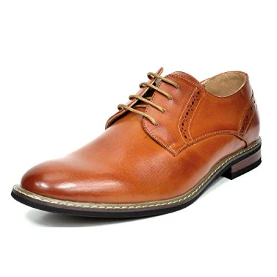 Imagen de Bruno Marc Zapatos Vestir Hombre Derby Oxfords Brogue Boda Trabajo Party MARRÓN PRINCE 16 Talla 43EU/9.5US