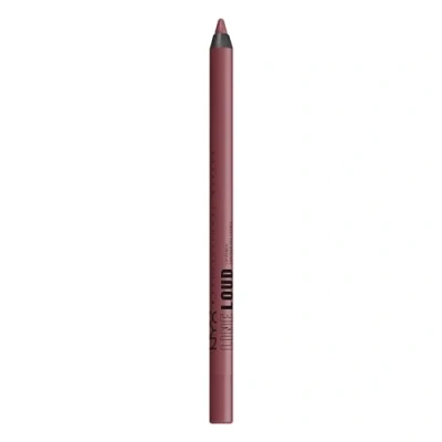 Imagen de NYX Professional Makeup Line Loud, Lápiz de labios, Larga duración, Non transfer, Tono 16 Magic Maker