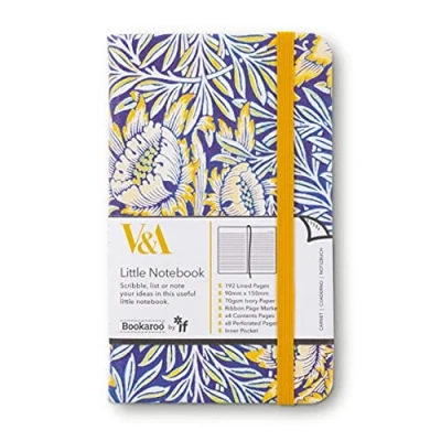 Imagen de IF Diario de V&amp;A Bookaroo (A6) Morris Tulip &amp; Willow