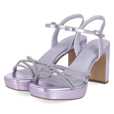 Imagen de Tamaris Mujer 1 28036 42, Sandalia con talón, Lavanda, 37 EU