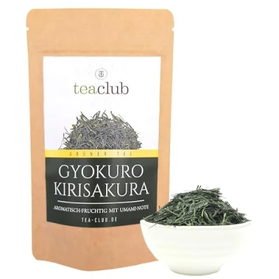 Imagen de Gyokuro Kirisakura 500g Té verde de Japón, sabroso afrutado con fino dulzor y umami, japonés a granel primera calidad, TeaClub