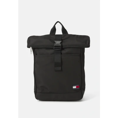 Imagen de Tommy Jeans Mochila Hombre Daily con Rolltop, Negro (Black), Talla Única