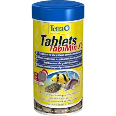 Imagen de Tetra Tablets TabiMin XL Alimento en pastillas para todos los peces de fondo grandes, lata con 133
