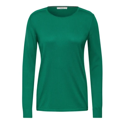 Imagen de CECIL B302754 Jersey de Punto Fino, Color Verde, S para Mujer