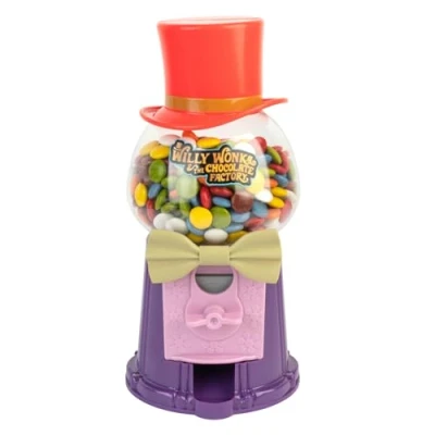 Imagen de Grupo Erik Máquina expendedora Willy Wonka Maquina niños Caramelos Dispensador Hucha Huchas Originales Figura Juguete