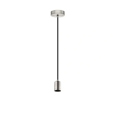 Imagen de Eglo YORTH Iluminación de suspensión Montaje flexible Níquel E27, suspensión, flexible, Níquel, Acero, IP20, II