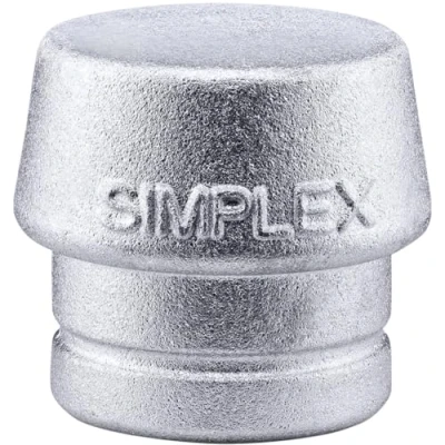 Imagen de HALDER 3209.050 Boca de recambio metal blando plata Simplex Ø 50 mm