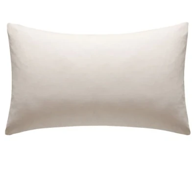 Imagen de Catherine Lansfield Non Iron Percale Housewife Fundas de Almohada, Color Beige (Cream)