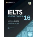 Imagen de Ielts 16 General Training Student&#039;s Book With Answers Audio Resource Bank: Authentic Practice Tests (2022)