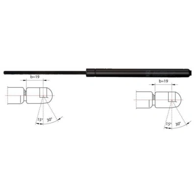 Imagen de METZGER 2110180 Amortiguador de maletero 460 440 FIAT: Stilo Hatchback