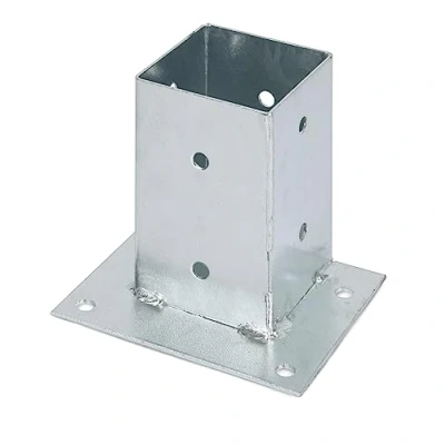 Imagen de Alberts 211745 Anclaje sobre base, Para la fijación en líneas rectas, Galvanizado caliente, 91 x mm