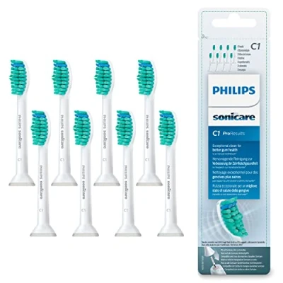 Imagen de Philips Sonicare ProResults Cabezales para Cepillo de Dientes Eléctrico Sónico Estándar (Modelo HX6018/07)