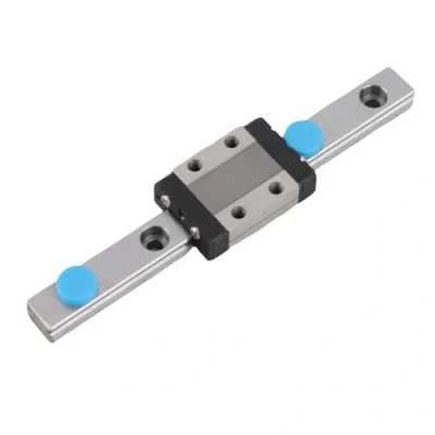 Imagen de 1 riel de guía lineal en miniatura LML9B, ancho 9 mm con bloque deslizante (100)