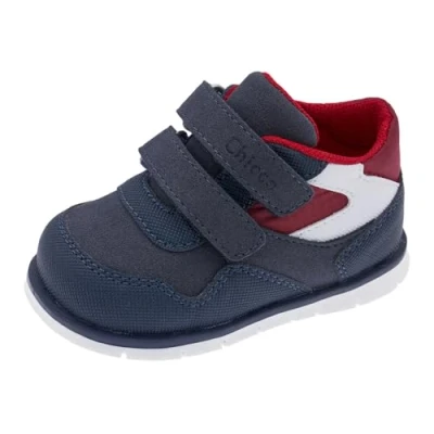 Imagen de Chicco, Zapatillas Niño con Doble Velcro, Zapatos de Deporte Cómodos, Flexibles y Transpirables, Ideales para Primavera, Otoño e Invierno, Chico