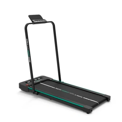 Imagen de PRIXTON Cinta de Correr Run Fit RF110, Andar Plegable, 6 Programas, Velocidad máxima 10 km/h, Ultraplegable, 2 Niveles Inclinación, Mando a Distancia, Velocidad, Calorías y Tiempo