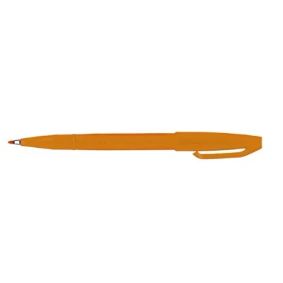 Imagen de Pentel Sign Pen S520 Bolígrafo con punta de fibra, color naranja Lote 12