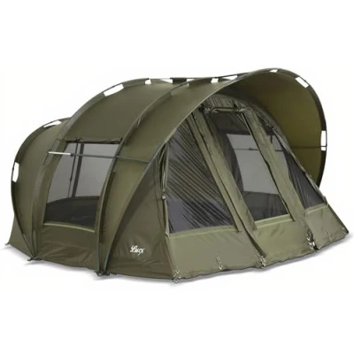 Imagen de Carpa de Pesca Lucx® Leopard Bivvy para 2 a 3 Personas, Tienda con cúpula 10.000 mm