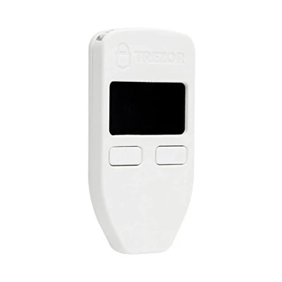 Imagen de Trezor Model One La Cartera de Hardware Criptomonedas Original, Seguridad Bitcoins, Almacene y Administre Más 7000 Monedas Tokens, Configuración Rápida Sencilla (Blanco)