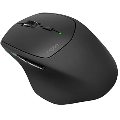 Imagen de Ratón inalámbrico Rapoo MT550, Inalámbrico, 1600 ppp, Negro