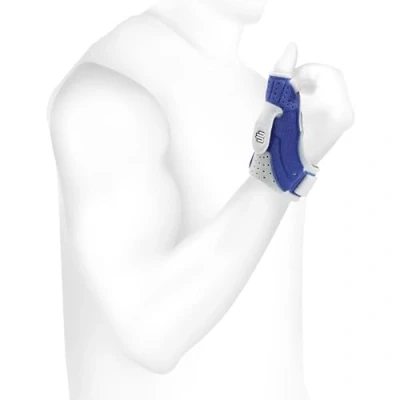 Imagen de BAUERFEIND Órtesis de pulgar, RhizoLoc, titán, izquierdo, talla 1, 1 unidad