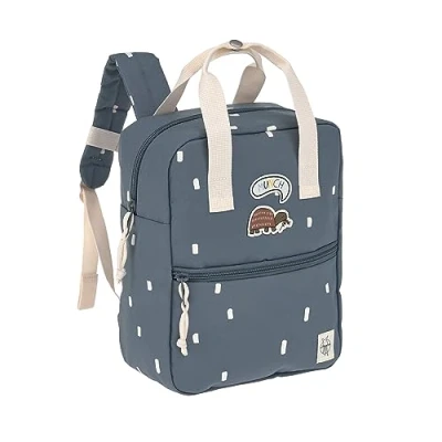 Imagen de Mochila Square Mini Happy Blue