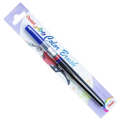 Imagen de Pentel color Brush Pincel recargable, azul