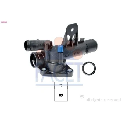 Imagen de FACET 7.8703S Termostato, refrigerante 89C Made in Italy OE Equivalent con junta RENAULT: Kangoo I, MEGANE 2, SCENIC 2