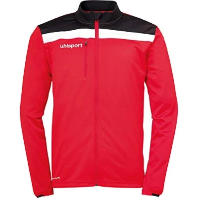 Imagen de Uhlsport Offense 23 Poly Jacket Chaqueta De Poliéster Para Hombre, rojo/negro/blanco, 140