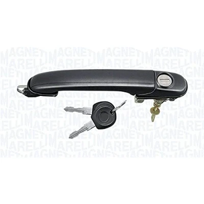 Imagen de MAGNETI MARELLI 350105027800 Manecilla de Puerta delante con cilindro cierre negro sin recubrimiento VOLKSWAGEN: Polo III Hatchback
