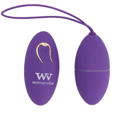 Imagen de vibrador tipo huevo alsan color violeta de Alive