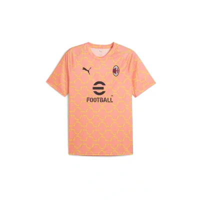 Imagen de PUMA AC Milan Pre match Jersey Men, Sport, Rosa Fruit/Sunny Amarillo, 3XL