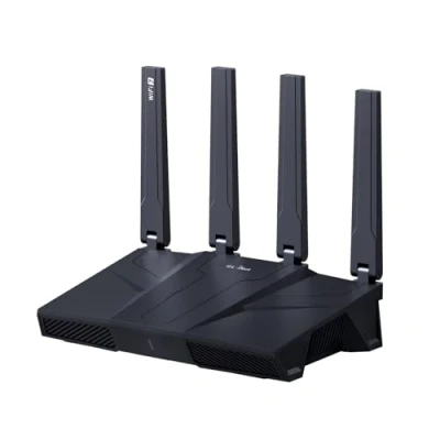 Imagen de GL.iNet GL BE9300(Flint 3) Tri Band WiFi 7 Router, Router para juegos de alta velocidad, cobertura extensiva, 5 x 2.5G Multi Gig Ports, Conectividad dispositivos masivos, tecnología MLO, Rapid