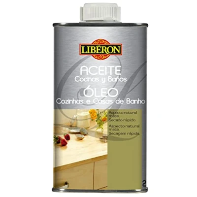 Imagen de Liberon Aceite cocinas &amp; baños incoloro 250ml