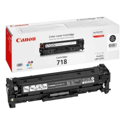 Imagen de Tóner Negro Canon 718bk 2662b002