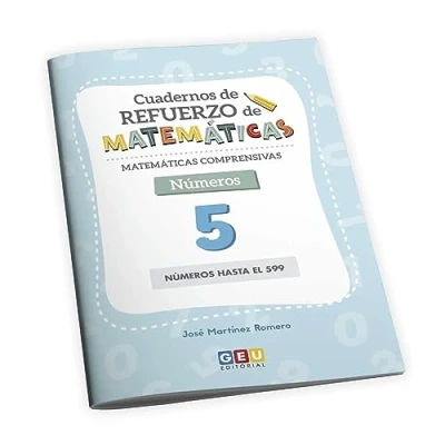 Imagen de Cuaderno de Refuerzo Matemáticas Comprensivas para 2º Primaria Números 5 (MATEMATICAS COMPRENSIVAS)