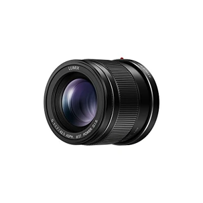 Imagen de Panasonic Lumix H HS043 Objetivo Focal Fija para Cámaras de Montura M4/3 (Focal 43 mm, F2.8, Tamaño Filtro 46 Lentes Asféricas, Mega O.I.S), Negro