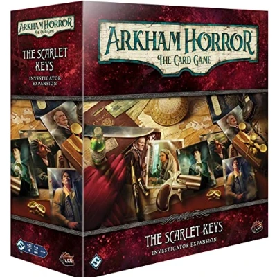 Imagen de Fantasy Flight Games, The Scarlet Keys Investigator Expansion: Arkham Horror Card Game, Juego de Cartas, a Partir 14 años, 1 4 Jugadores, 45 Minutos Tiempo Juego, FFGAHC69