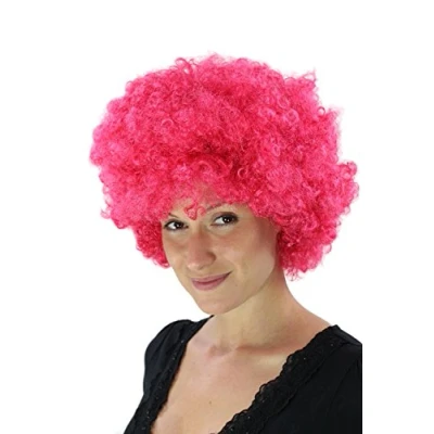 Imagen de WIG ME UP Peluca afro pink, Tokio, Foxy Brown, Funk, Disco. PW0011 PC41