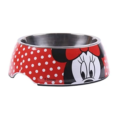 Imagen de Cerdá For Fan Pets, Comedero para Mascotas de Minnie Mouse Licencia Oficial Disney, Multicolor, M