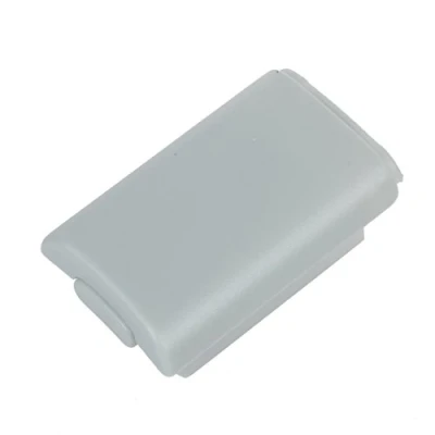 Imagen de REFURBISHHOUSE Sostenedor Cubierta Caja Paquete cascara de bateria reemplazo Blanco para Microsoft Xbox 360 Controlador inalambrico Mando Juego