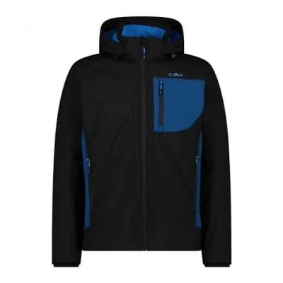 Imagen de CMP Chaqueta Hombre Capucha Cremallera, Negro gasolina, 58