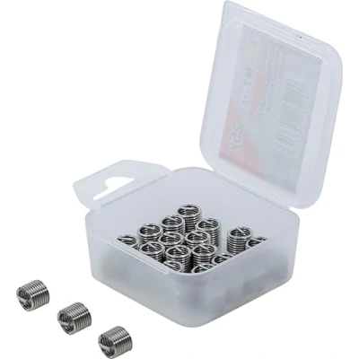 Imagen de BGS 9431 1 Insertos roscados de repuesto M7 x 1,0 mm 25 piezas